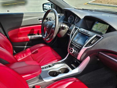 2020 Acura TLX w/Technology/A-Spec Pkg Red Leather