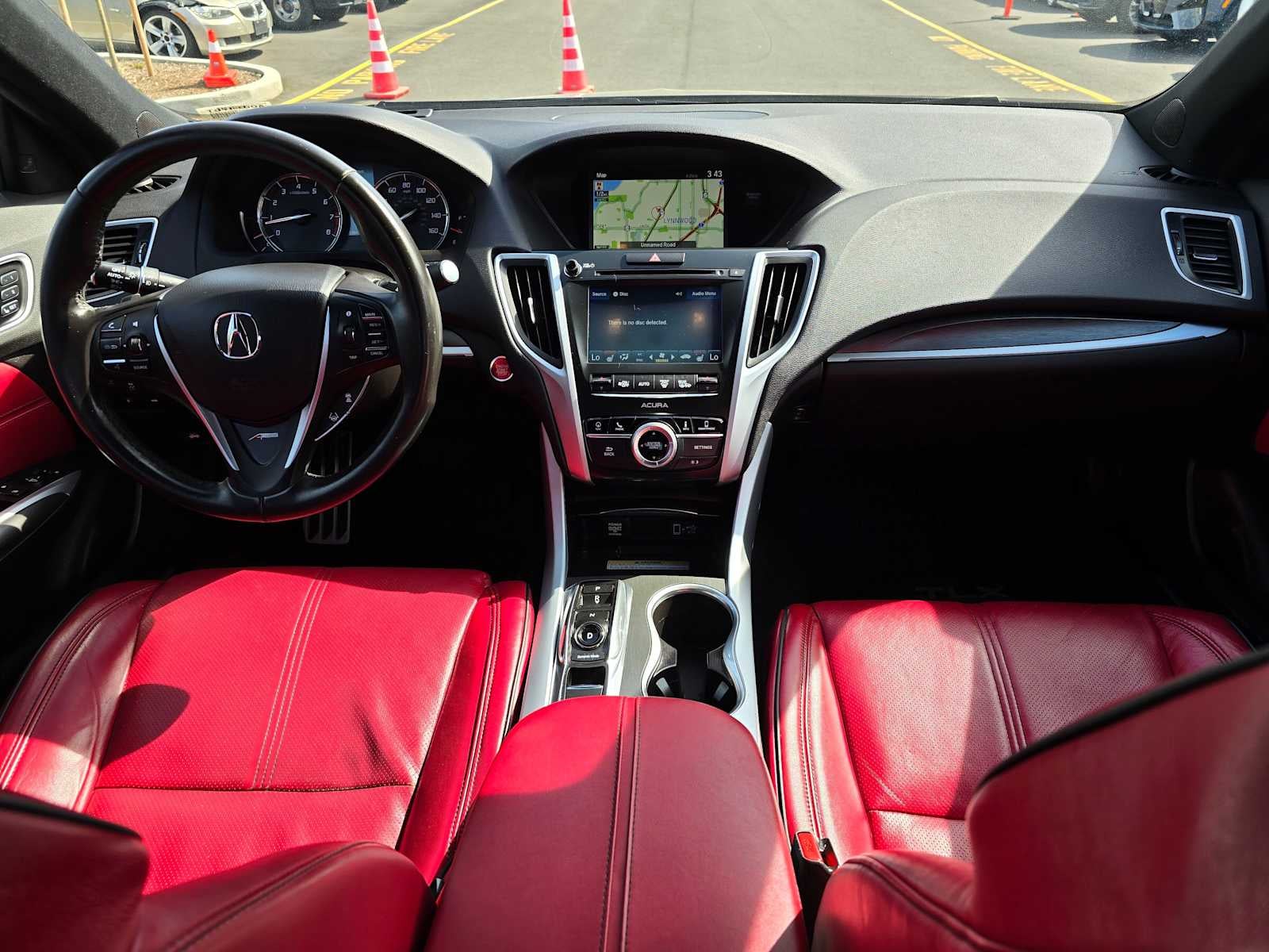 2020 Acura TLX w/Technology/A-Spec Pkg Red Leather