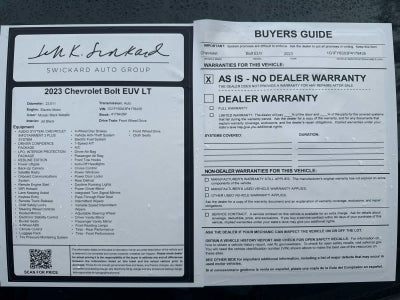 2023 Chevrolet Bolt EUV LT
