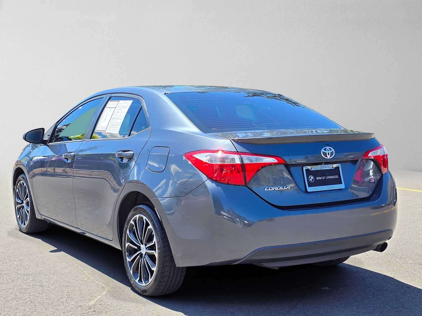 2014 Toyota Corolla S Plus