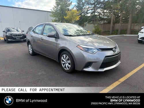 2015 Toyota Corolla LE
