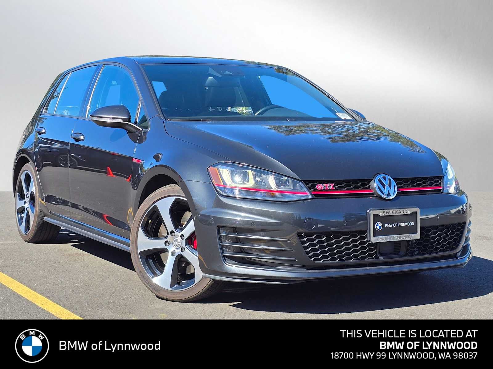 2016 Volkswagen Golf GTI SE w/Performance Pkg