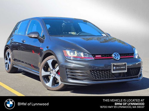 2016 Volkswagen Golf GTI SE w/Performance Pkg