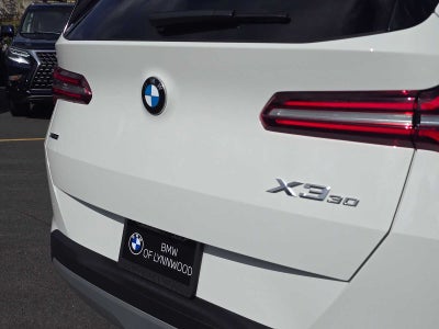 2026 BMW X3 30 xDrive