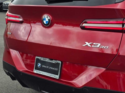 2026 BMW X3 30 xDrive 30 xDrive