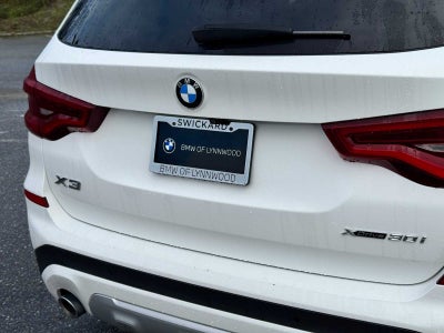 2019 BMW X3 xDrive30i xDrive30i
