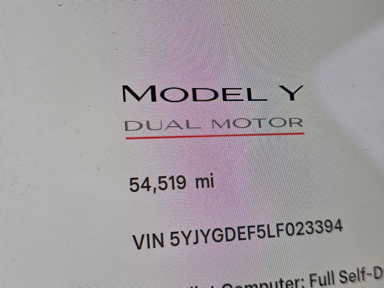 2020 Tesla Model Y Long Range