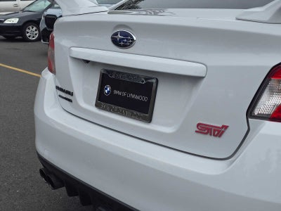 2020 Subaru WRX STI Series.White