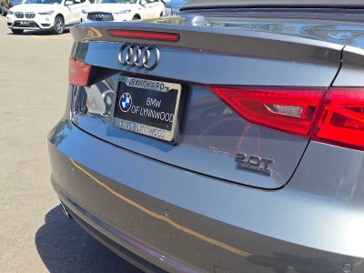 2016 Audi A3 Cabriolet 2.0T Premium Plus