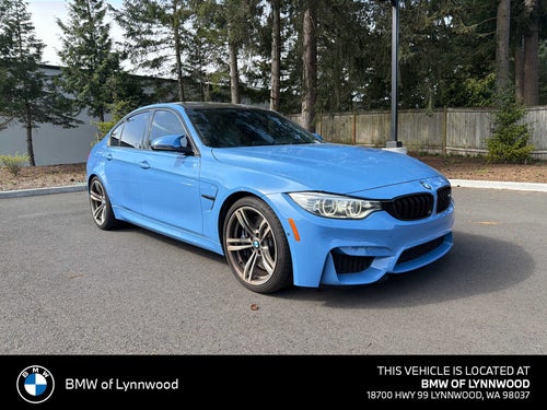 2015 BMW M3 Sedan 4dr Sdn