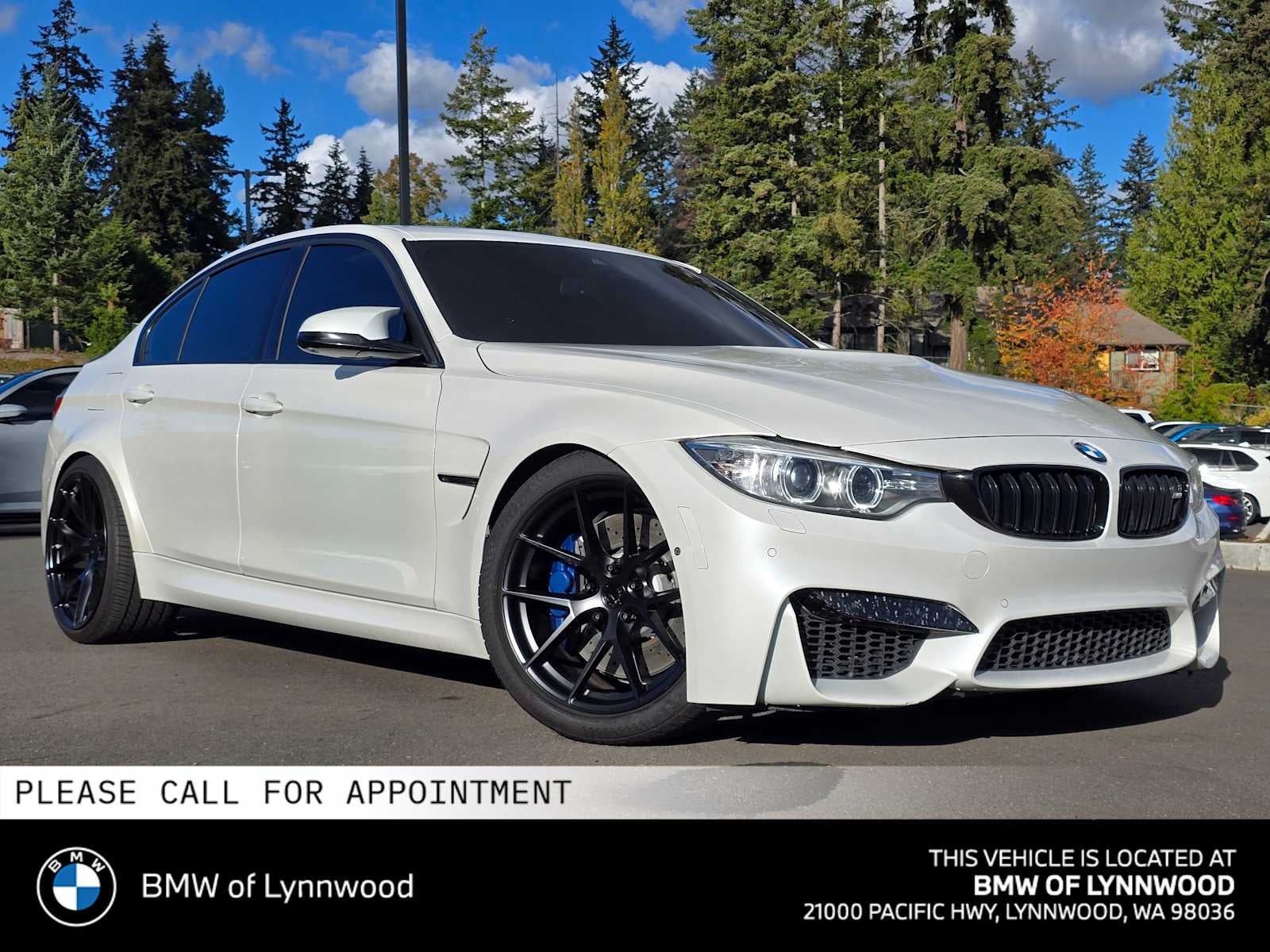 2016 BMW M3 4dr Sdn