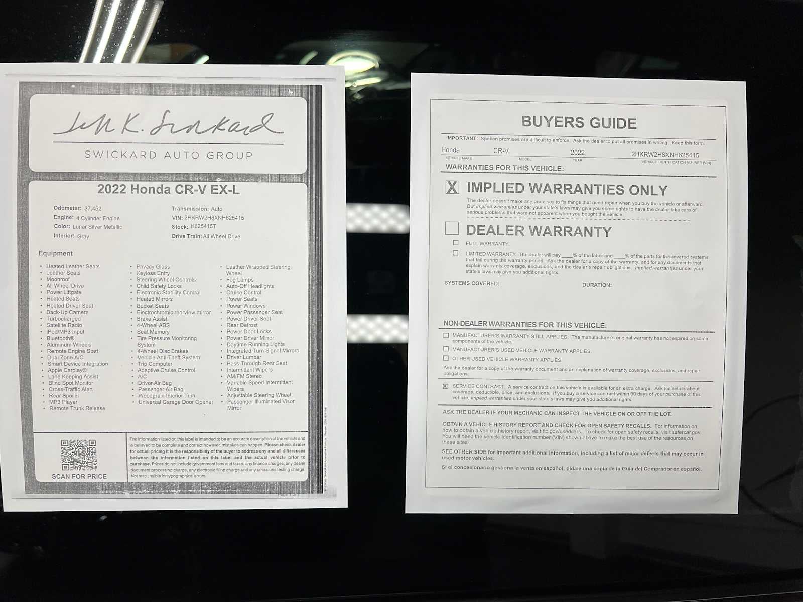 2022 Honda CR-V EX-L