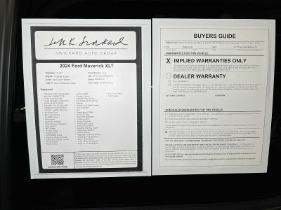 2024 Ford Maverick XLT
