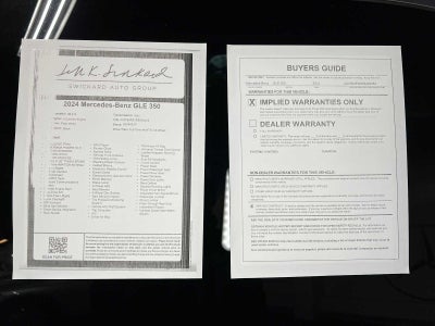 2024 Mercedes-Benz GLE GLE 350