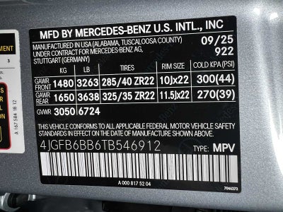 2026 Mercedes-Benz AMG® GLE 53 4MATIC®+ SUV