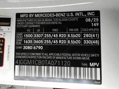 2026 Mercedes-Benz EQE 320 4MATIC® SUV