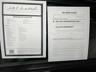2010 Honda Insight EX
