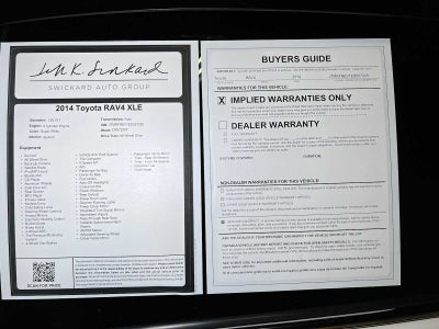 2014 Toyota RAV4 XLE