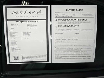 2005 Hyundai Elantra GLS