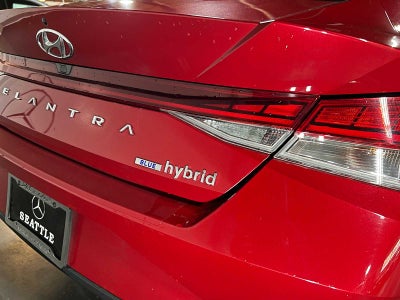 2023 Hyundai Elantra Hybrid Blue