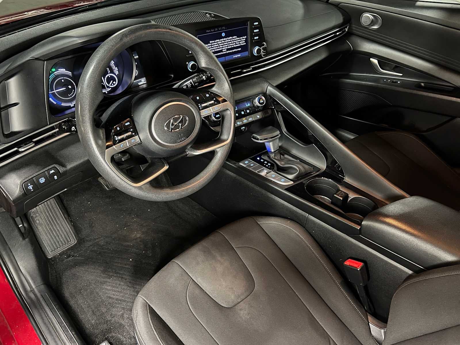 2023 Hyundai Elantra Hybrid Blue