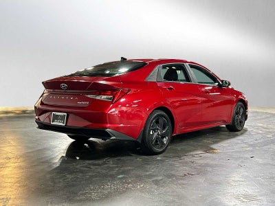 2023 Hyundai Elantra Hybrid Blue