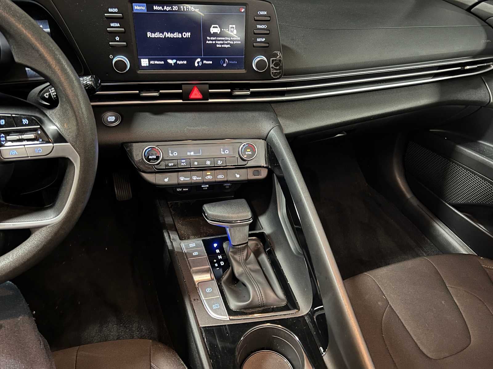 2023 Hyundai Elantra Hybrid Blue