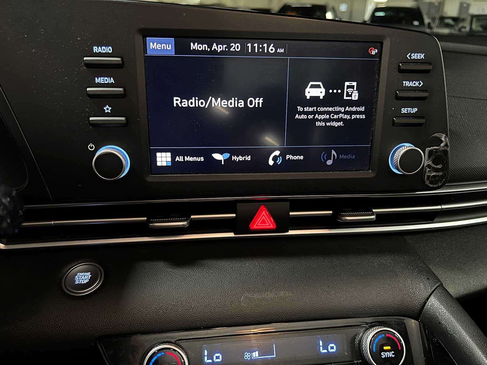 2023 Hyundai Elantra Hybrid Blue