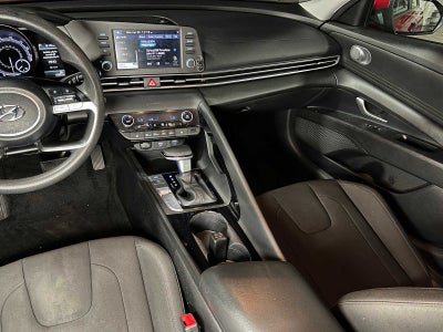 2023 Hyundai Elantra Hybrid Blue