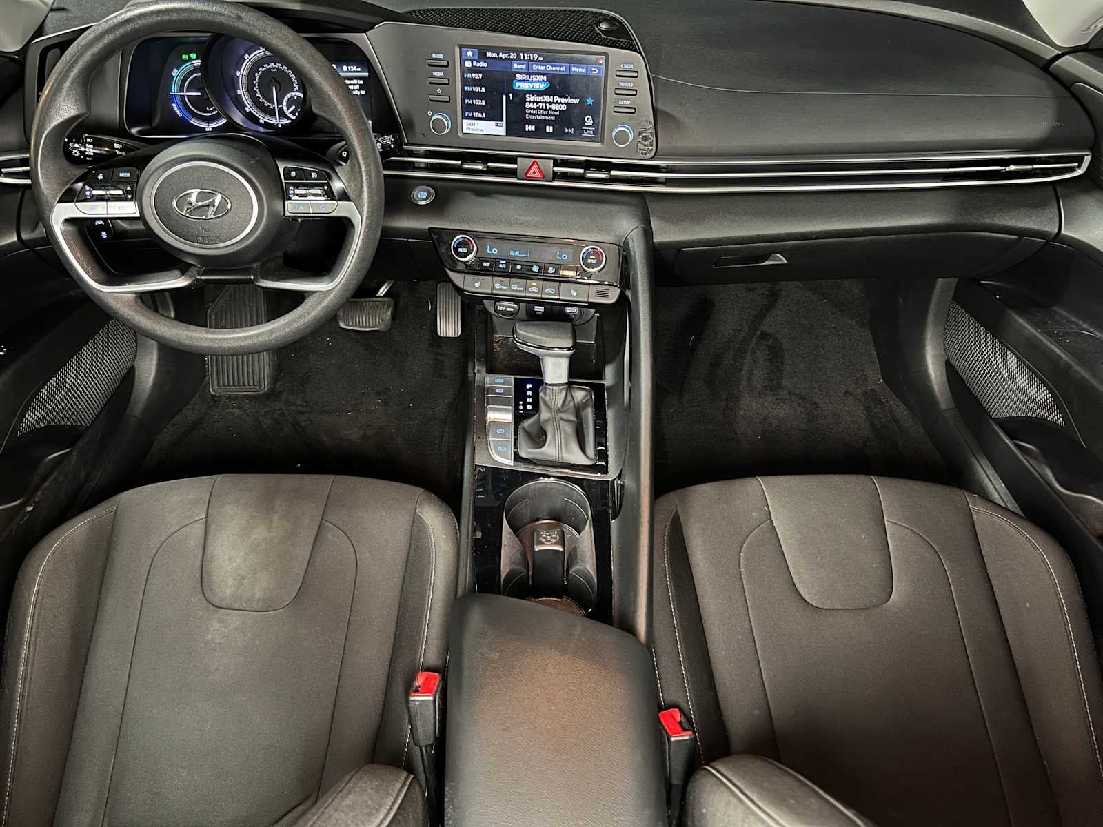 2023 Hyundai Elantra Hybrid Blue