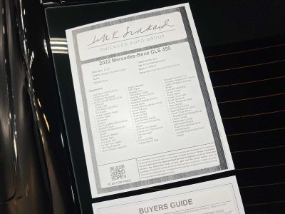 2022 Mercedes-Benz CLS 450 CLS 450