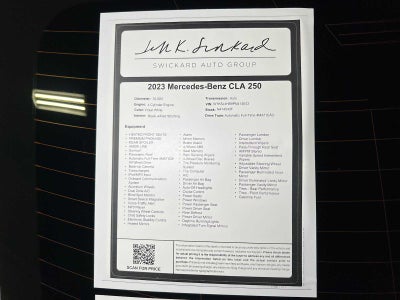 2023 Mercedes-Benz CLA 250 4MATIC® Coupe