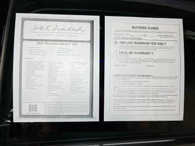 2022 Mercedes-Benz C 300 C 300