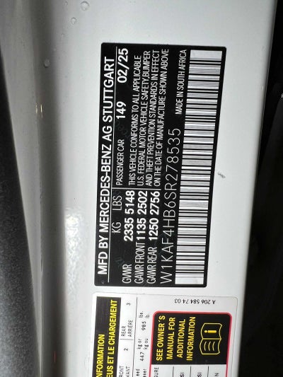 2025 Mercedes-Benz C 300 C 300