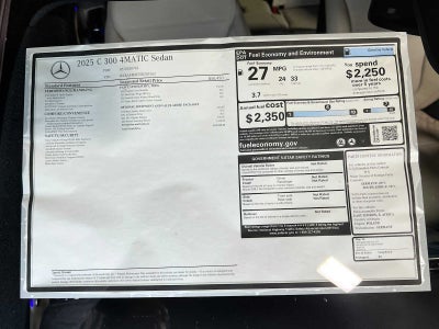 2025 Mercedes-Benz C 300 C 300