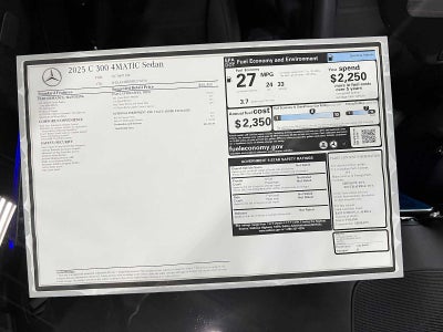 2025 Mercedes-Benz C 300 C 300