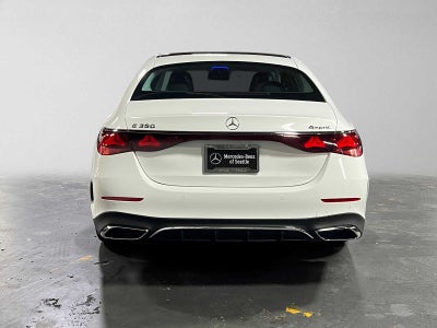 2026 Mercedes-Benz E 350 4MATIC® Sedan
