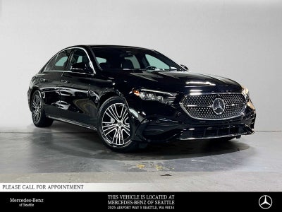 2026 Mercedes-Benz E 350 4MATIC® Sedan