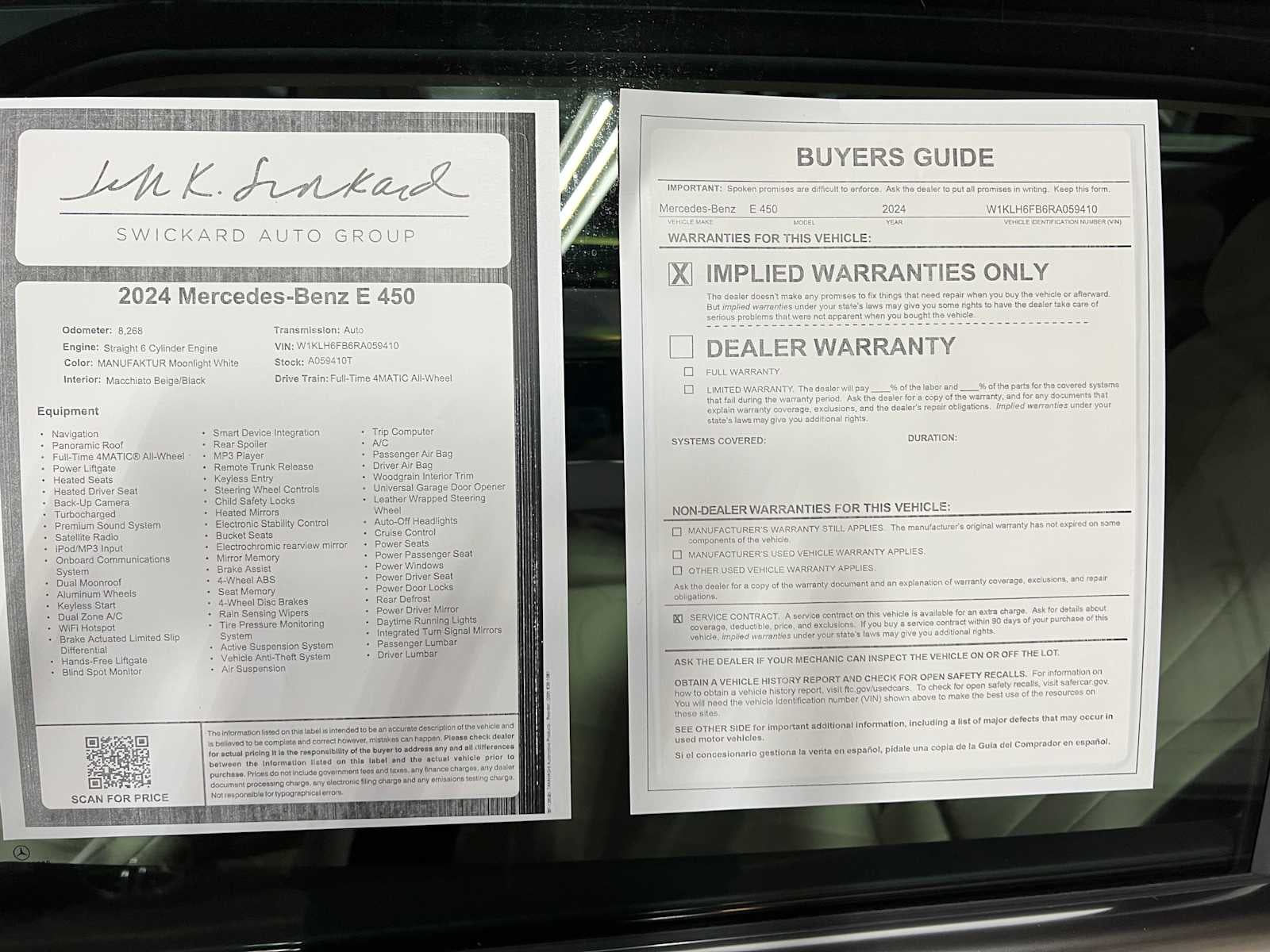 2024 Mercedes-Benz E 450 4MATIC® All-Terrain Wagon