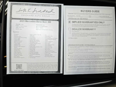 2025 Mercedes-Benz GLC GLC 300