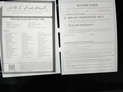 2024 Mercedes-Benz GLC 300 4MATIC® SUV