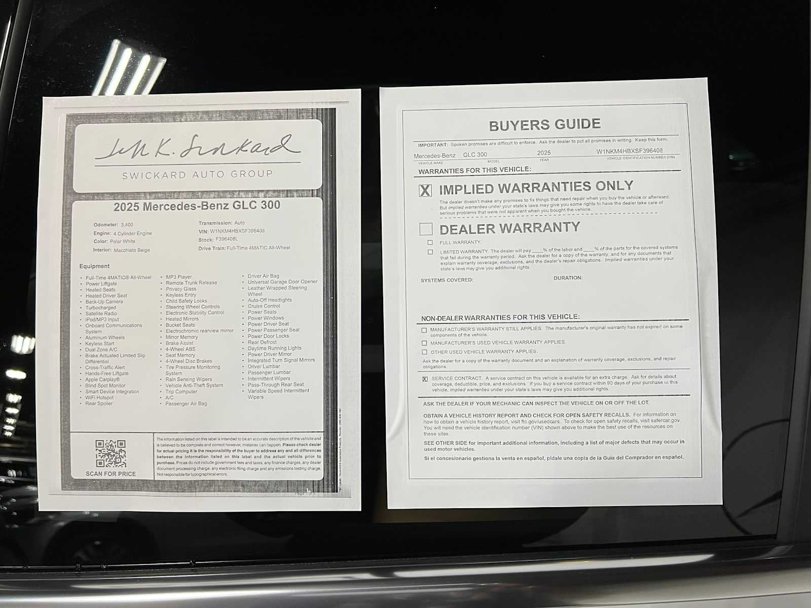 2025 Mercedes-Benz GLC 300 4MATIC® SUV