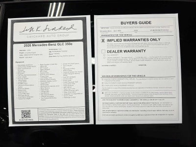 2026 Mercedes-Benz GLC 350e 4MATIC® SUV