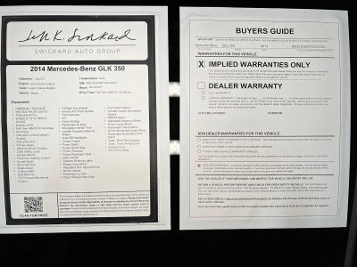 2014 Mercedes-Benz GLK 350 4MATIC® 4dr