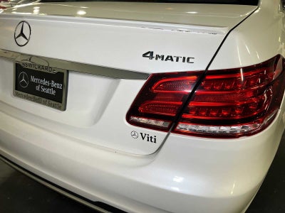 2015 Mercedes-Benz E 400 4dr Sdn 4MATIC®