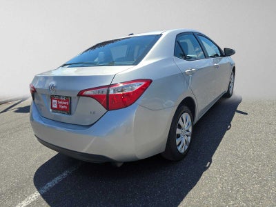 2016 Toyota Corolla LE