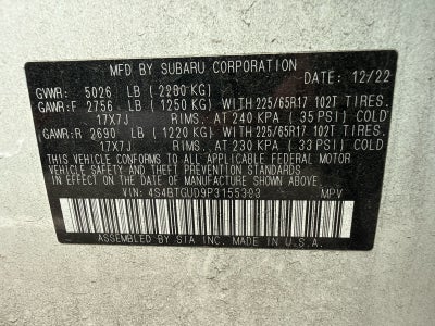 2023 Subaru Outback Wilderness