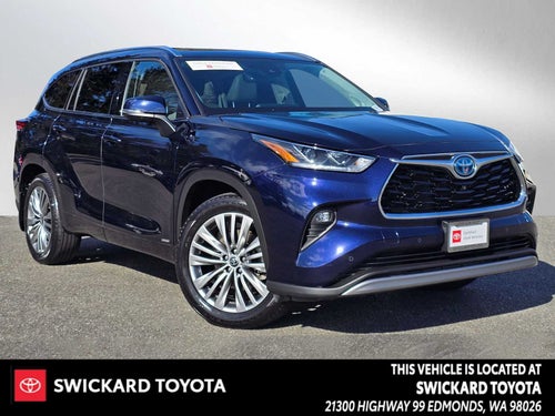 2022 Toyota Highlander Hybrid Platinum