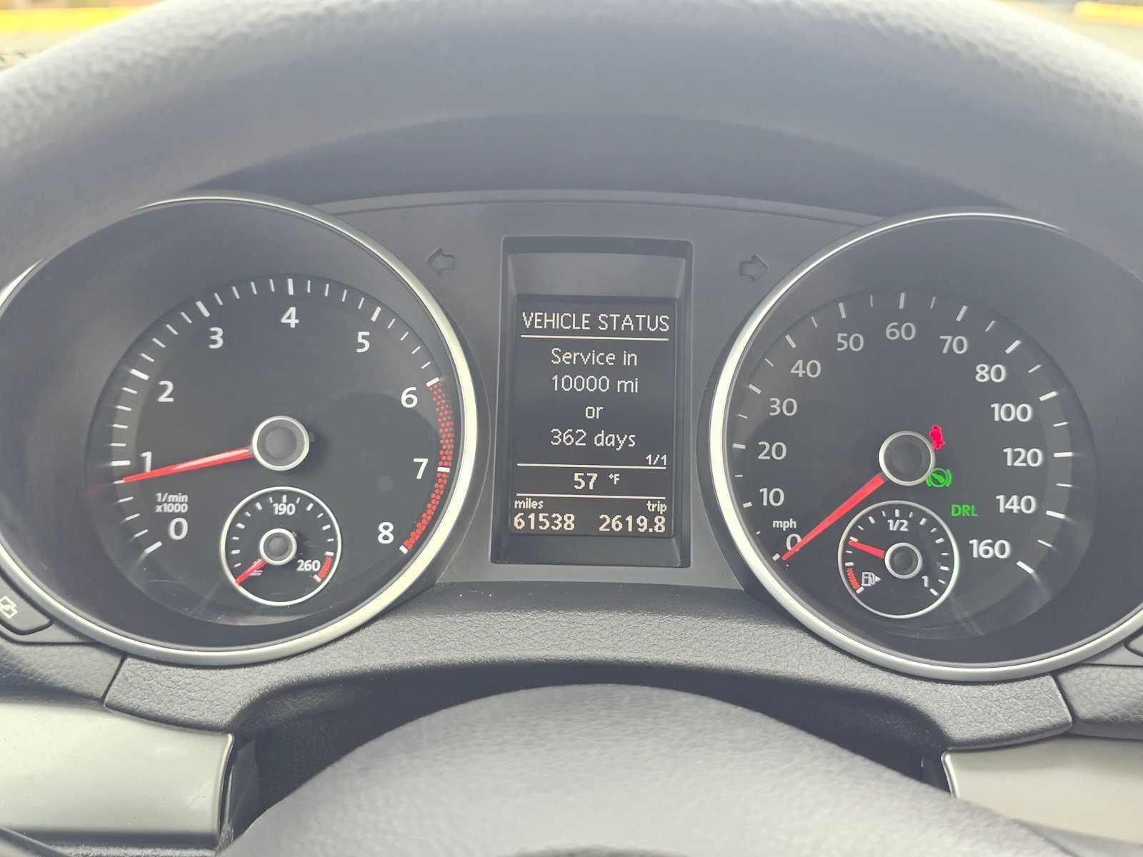 2012 Volkswagen Golf w/Conv