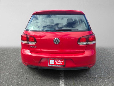 2012 Volkswagen Golf w/Conv